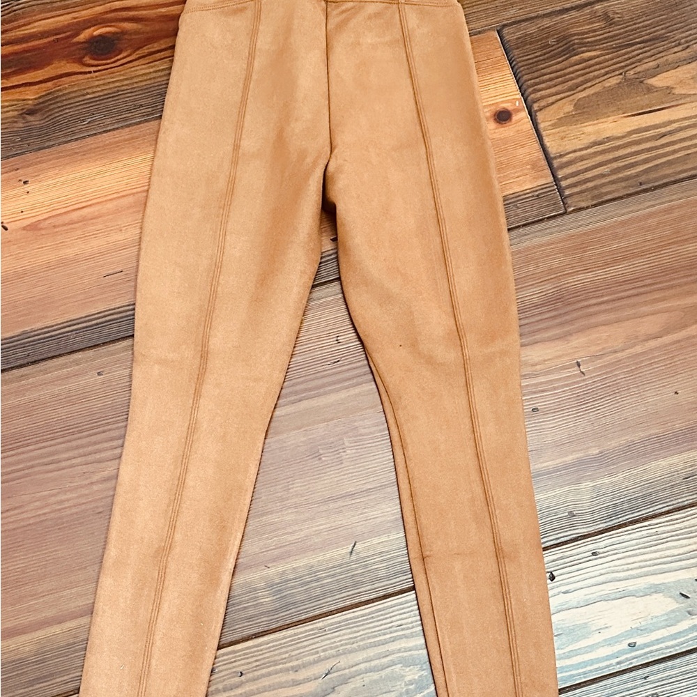 SPANX Women's Tan Leggings - Picture 2 of 5